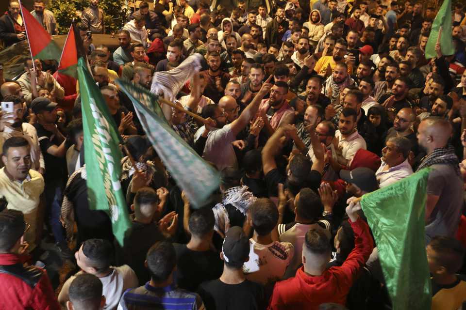 Celebrations were heard on Gaza streets in the minutes after the truce