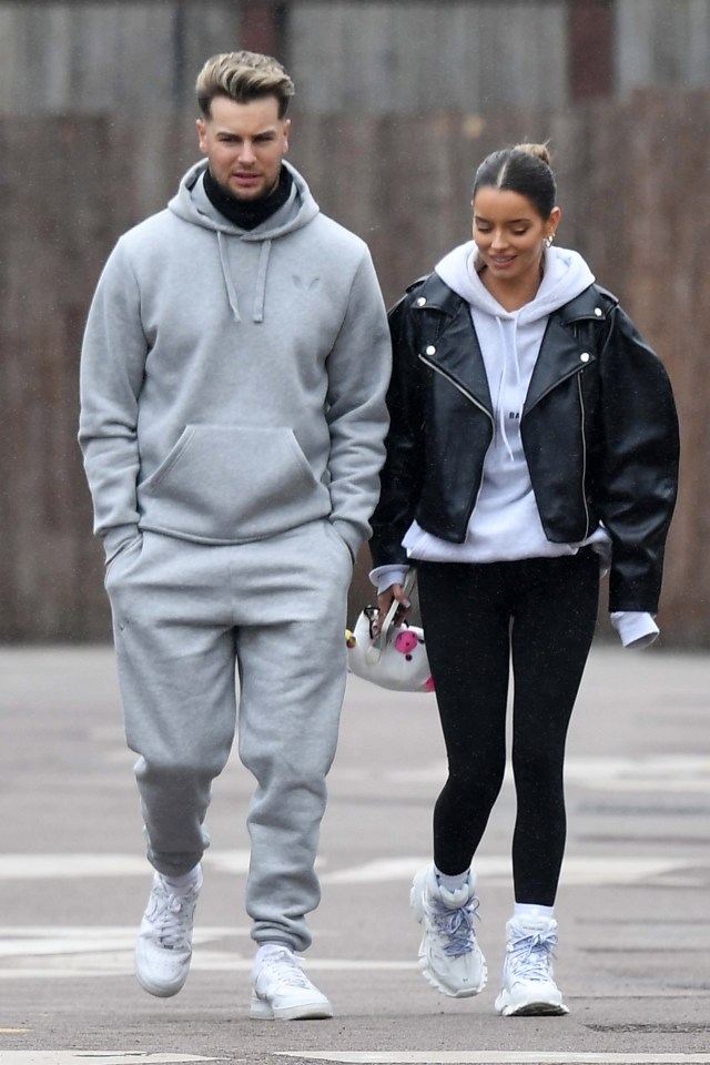 The pair took a trip to Thorpe Park this week