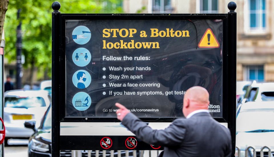 People in Bolton aren't happy about the extra measures