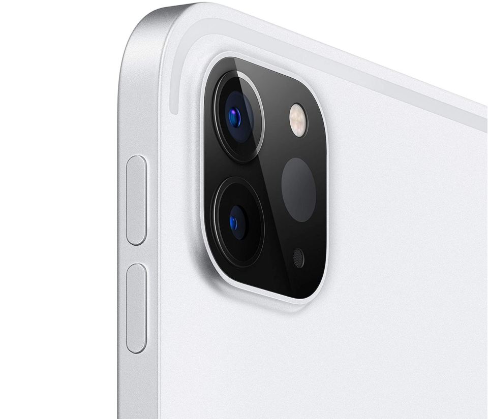 The iPad Pro has a dual rear-camera setup capable of filming 4K video