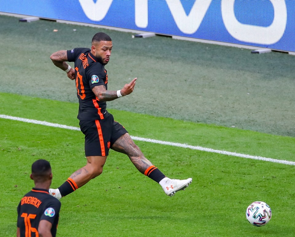 Memphis Depay is one of Holland's best players at this year's Euros