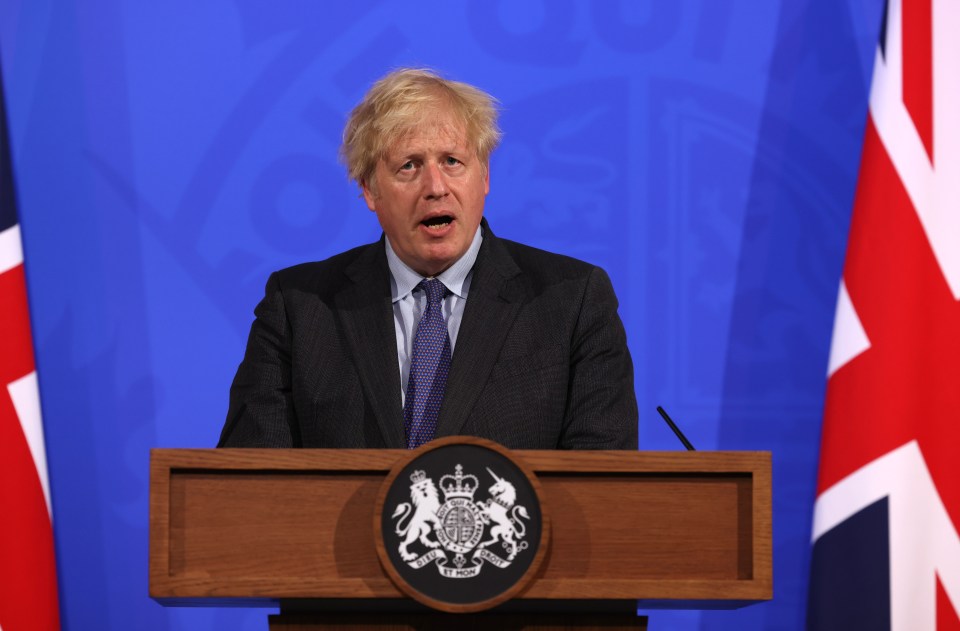 On Monday the PM said restrictions will stay until July 19 - as the NHS rushes to jab more people