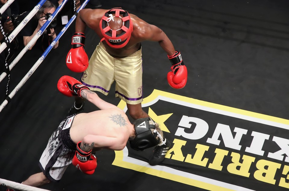 Lamar Odom beat rapper Aaron Carter in their celebrity boxing match
