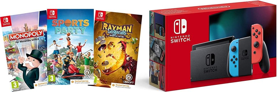 You can bag the console with three great games for under £300