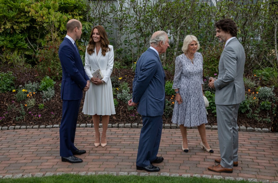 The royal mum-of-three attended the important event in Cornwall with her husband