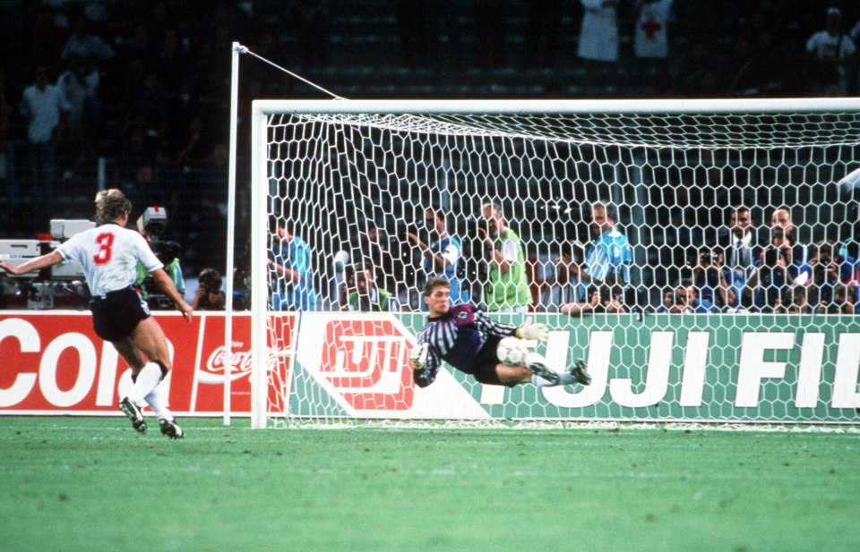 Penalty shoot-out defeats cost the Three Lions at both Italia 1990 and Euro 96 on home soil