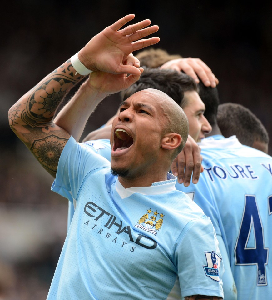 De Jong scored four times in his three year spell in Manchester