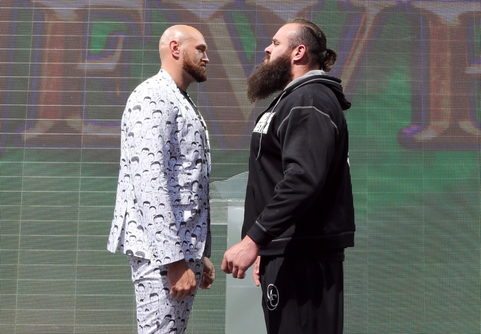 Strowman faced Tyson Fury in 2019