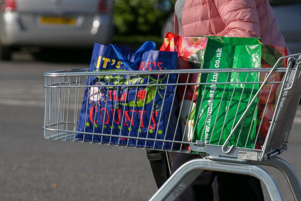 A woman called people "annoying" for packing the bags at the till, while others disagreed
