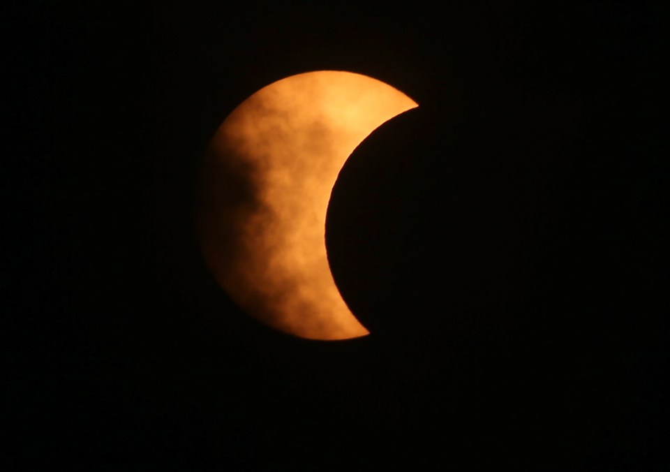 A partial solar eclipse is visible from Bangkok, Thailand, 21 June 2020
