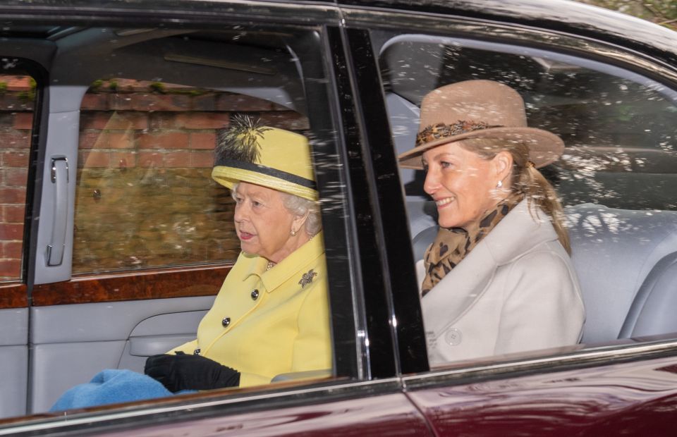Sophie is said to ring the Queen daily or travel to see the monarch at Windsor Castle every few days