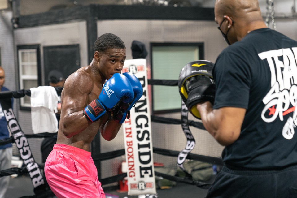 Errol Spence Jr is eyeing a spectacular KO of Manny Pacquiao