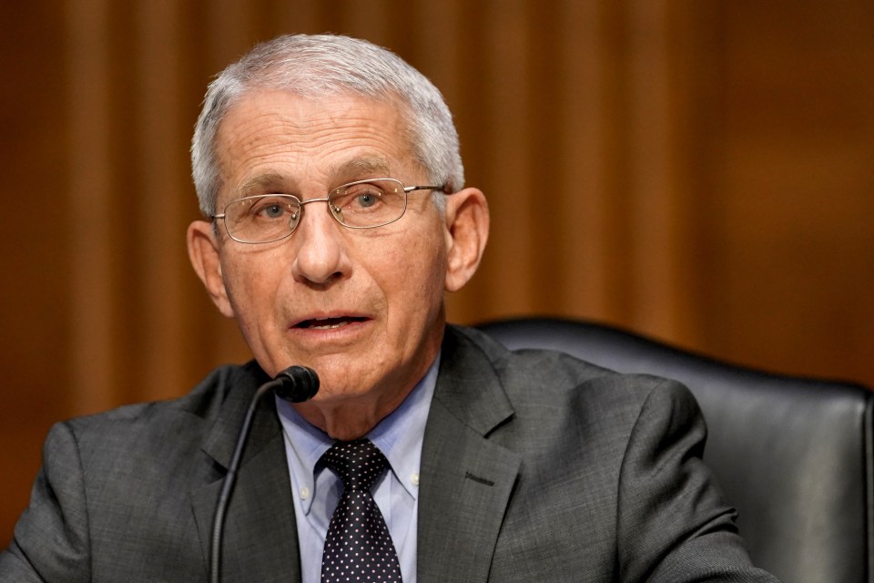She also poked fun at US doctor Anthony Fauci