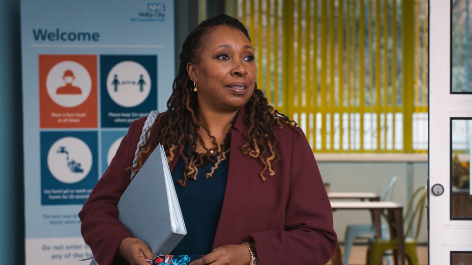 Jo Martin plays Max McGerry in both Holby City and Casualty