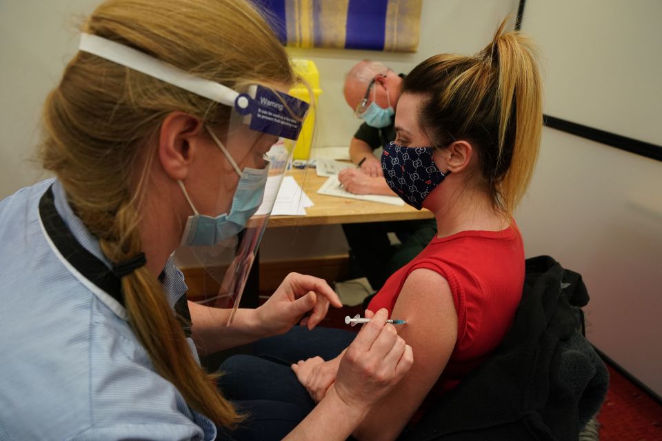 Brits who have received two doses of the jab will no longer need to self-isolate under new plans (Stock image)