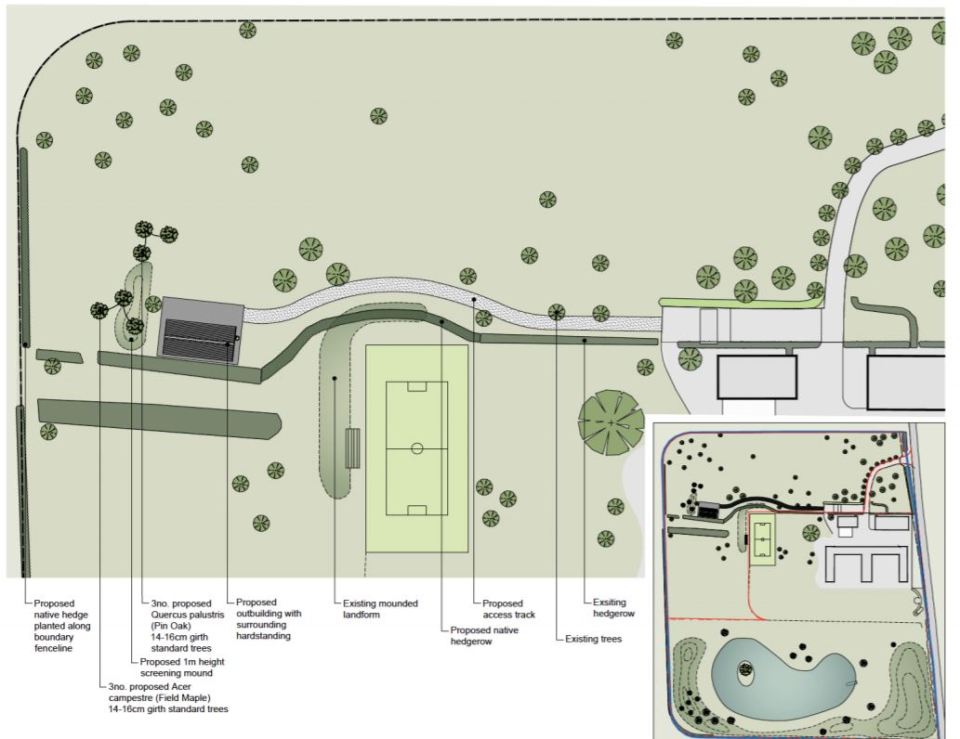 The Beckhams had to also submit a detailed ecological report