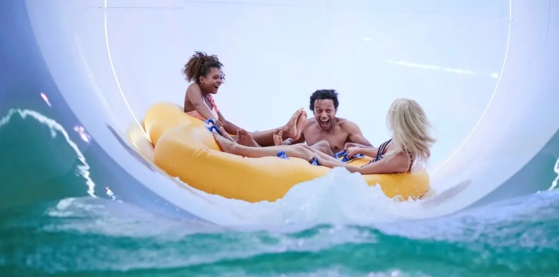There are water thrills aplenty at Center Parcs