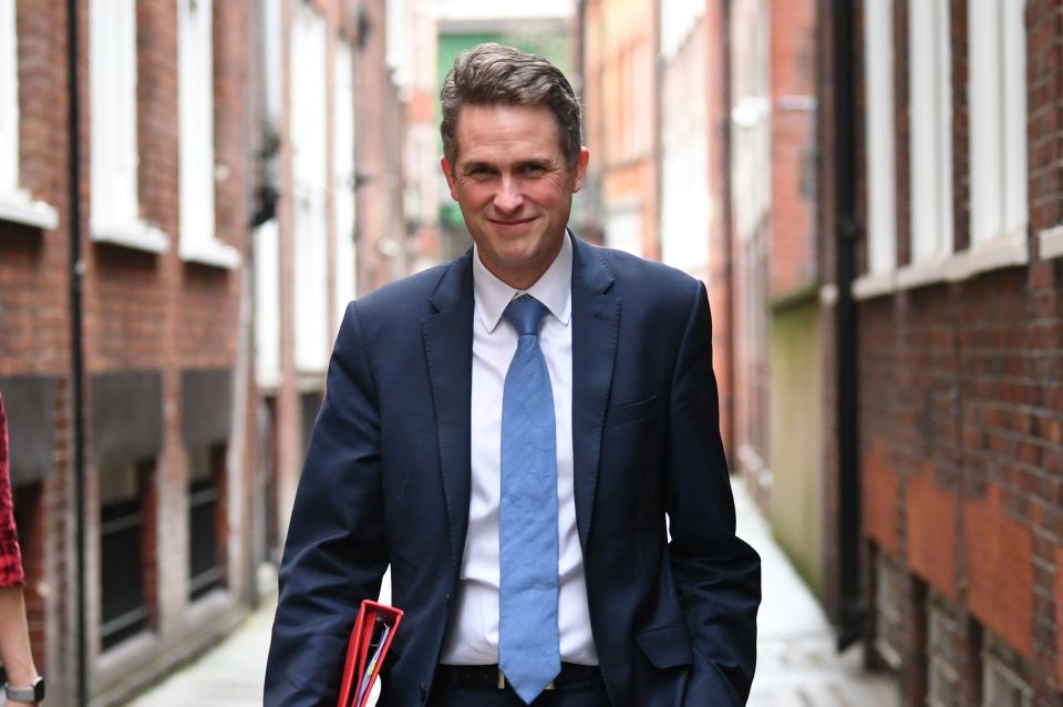 Gavin Williamson said: 'We know the best place for children is in the classroom'