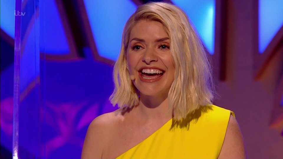 Holly had a great time on the show