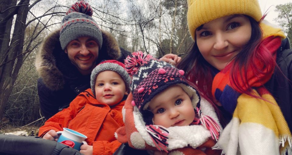 The family are going to enjoy their £1,000 prize with a trip to a theme park
