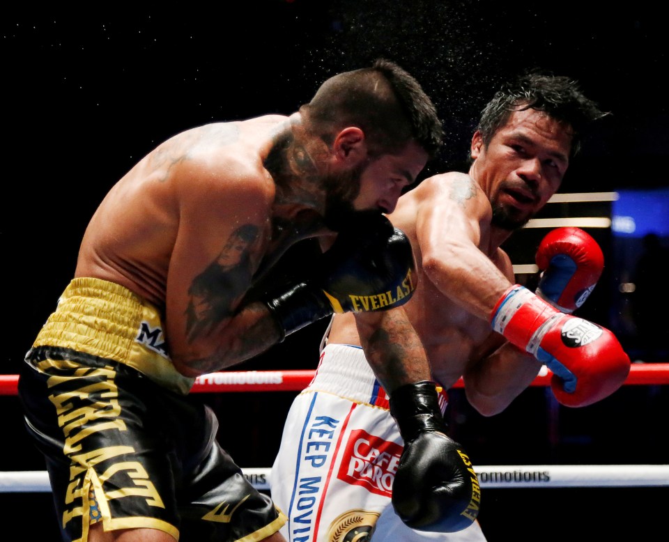 But the Filipino's chances of winning the fight have been written off by many