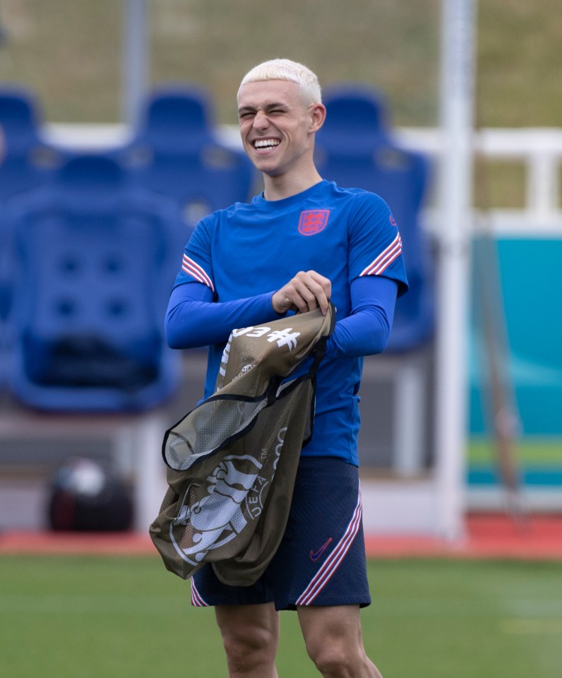 Phil Foden has taken inspiration from Paul Gascoigne with his latest barnet