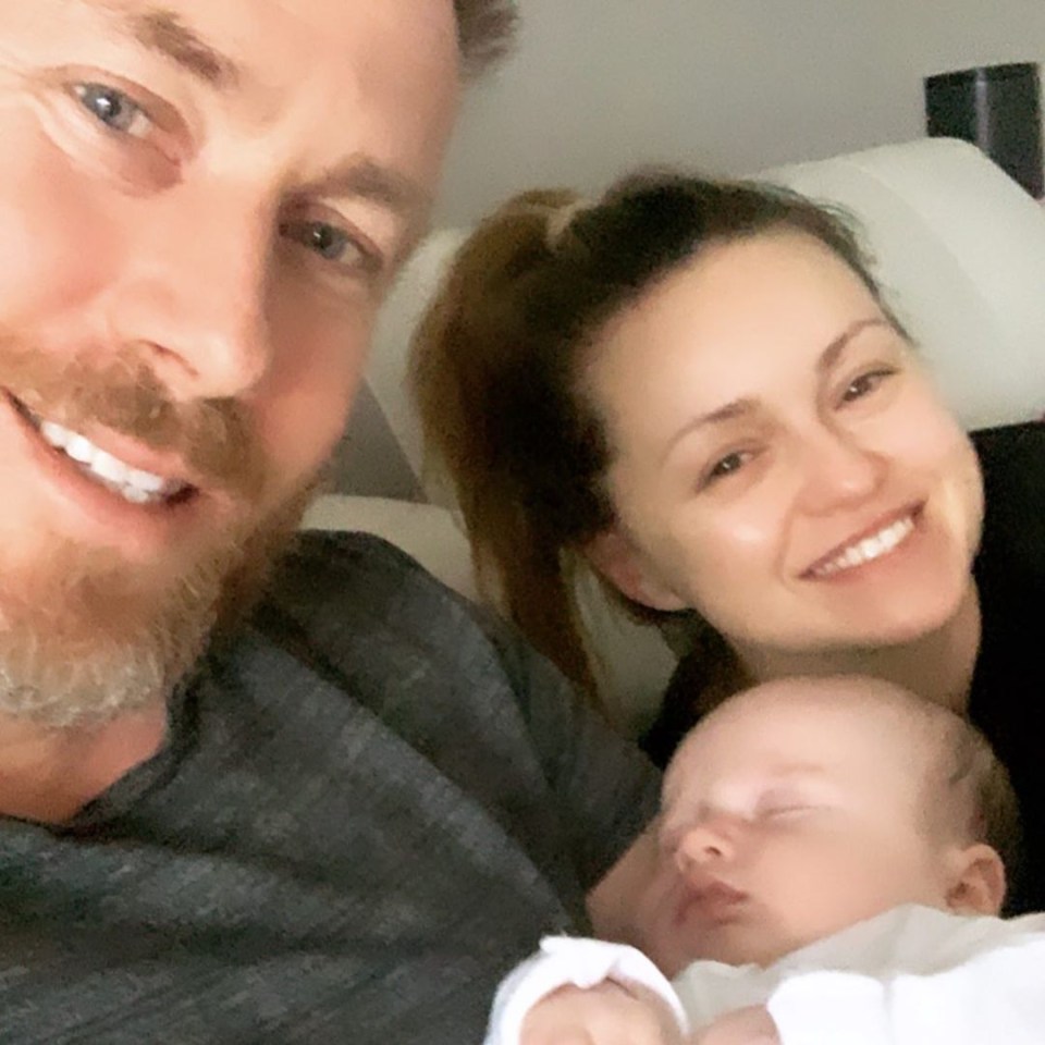 James and wife Ola turned to IVF to have baby Ella after struggling to conceive