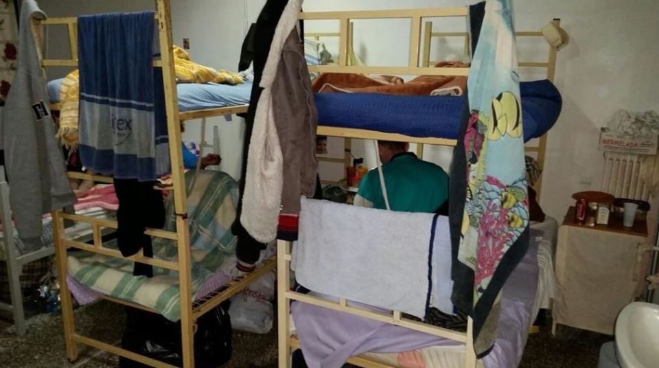Hundreds of prisoners live in squalid conditions in