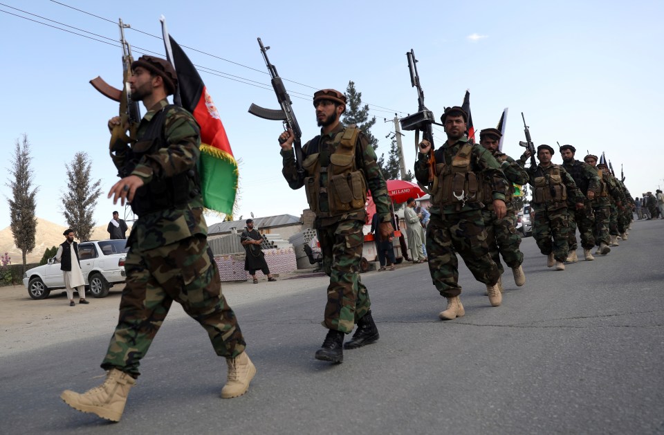 Some Afghan forces have surrendered their posts rather than risking more bloodshed