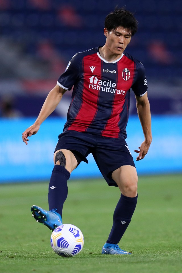 Spurs are making a £15million swoop for Bologna defender Takehiro Tomiyasu