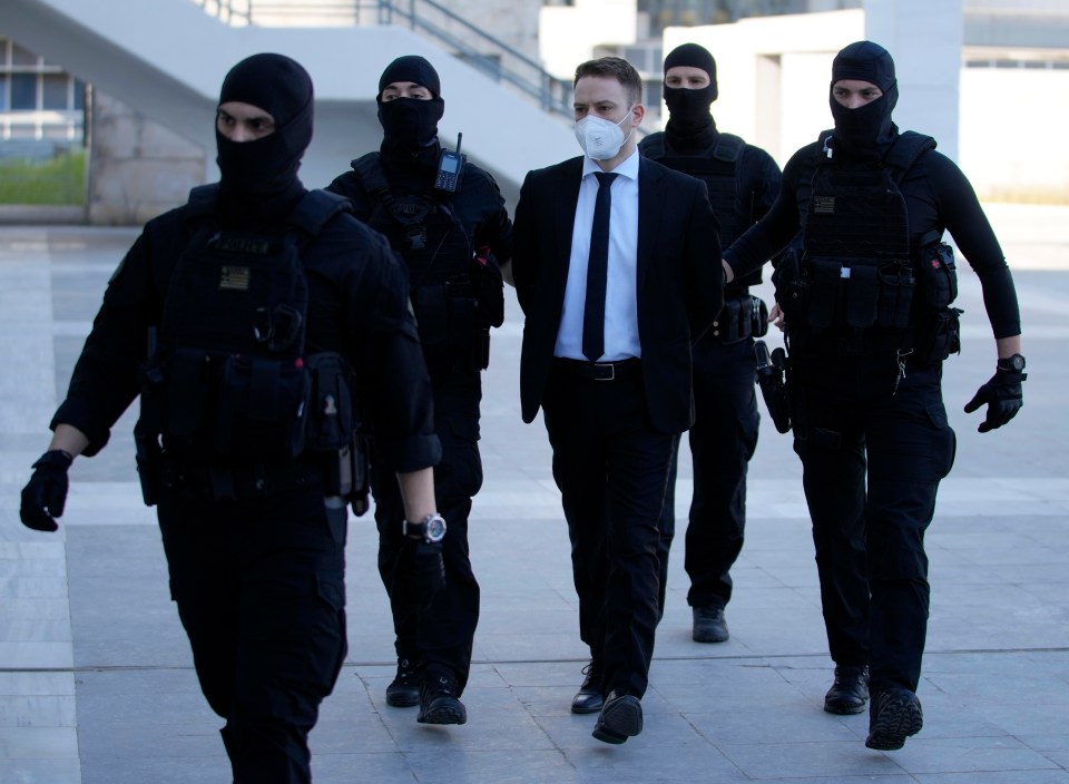 The killer was convicted on all counts at an Athens court this week