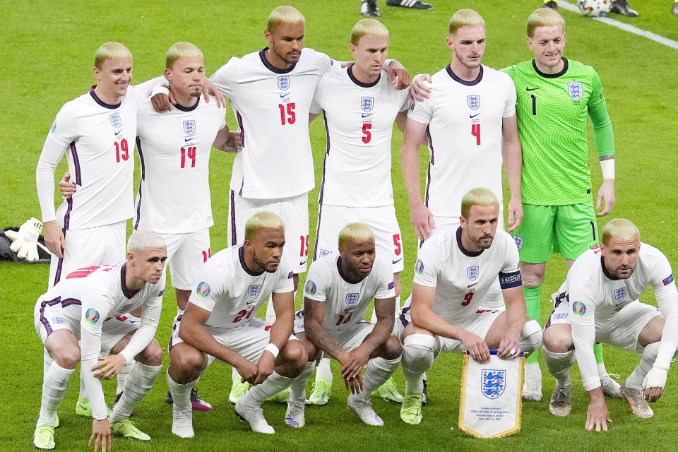 How England side might look with bleach-blonde barnets