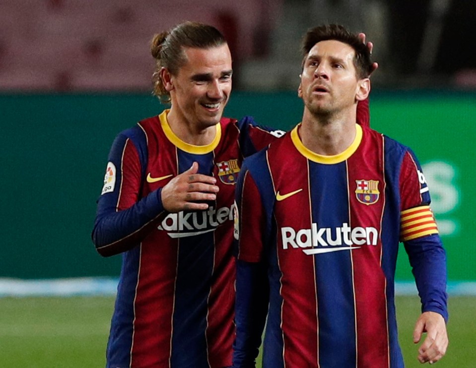 Antoine Griezmann denies that there is a rift with Barca legend and team-mate Lionel Messi