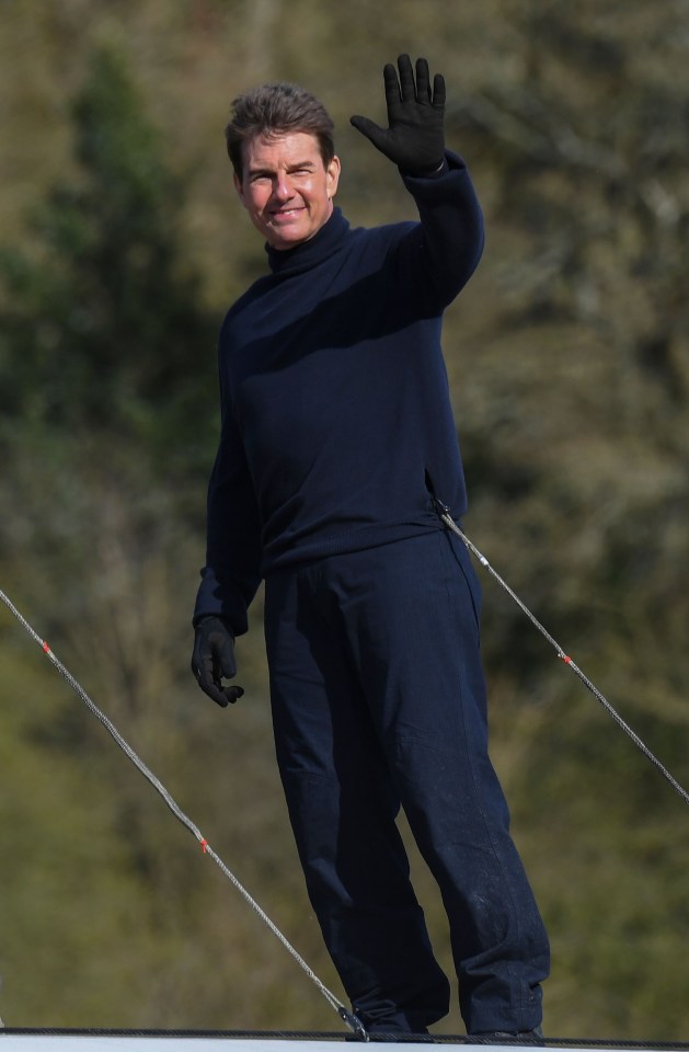 Tom Cruise is having to self-isolate for two weeks after 14 crew on his new Mission: Impossible film got Covid