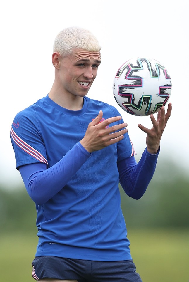 England's stars have vowed to copy Phil Foden's blonde look if they win Euro 2020