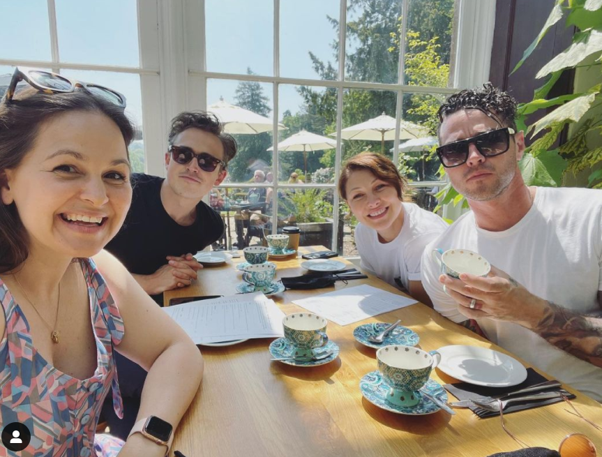 The Fletchers and the Willis enjoyed a half-term Staycation together
