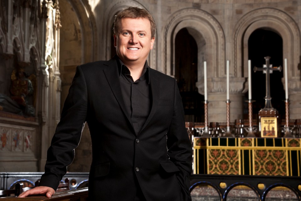 Songs of Praise host Aled Jones says his Twitter account was hacked
