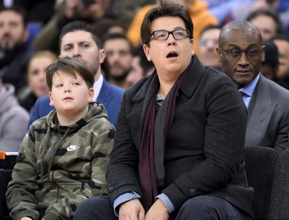 Michael's children often prove an inspiration for his comedy sketches