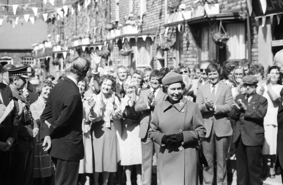 Queen Elizabeth visited the most famous 'street' in Britain with the Duke of Edinburgh
