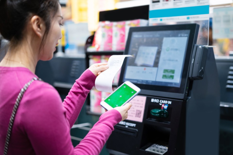 Self=service checkouts largely rely on customers' honesty