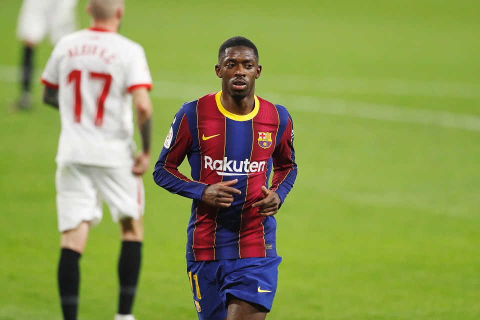 Manchester United have ended their ended their interest in Ousmane Dembele