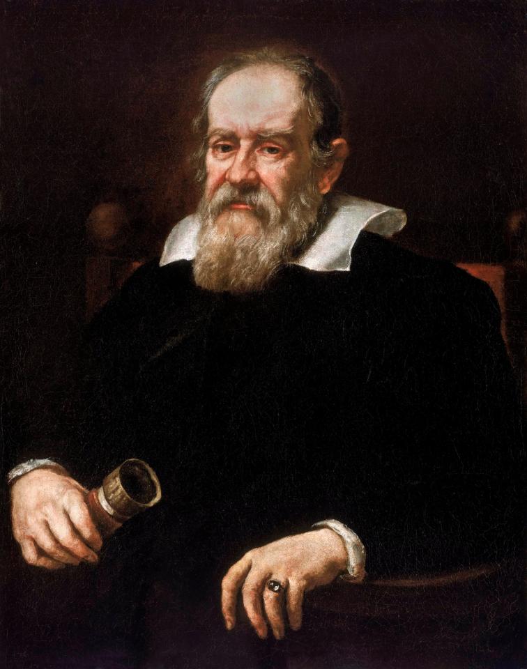 Galileo Galilei (1564-1642) portrait by Giusto Sustermans, 1636