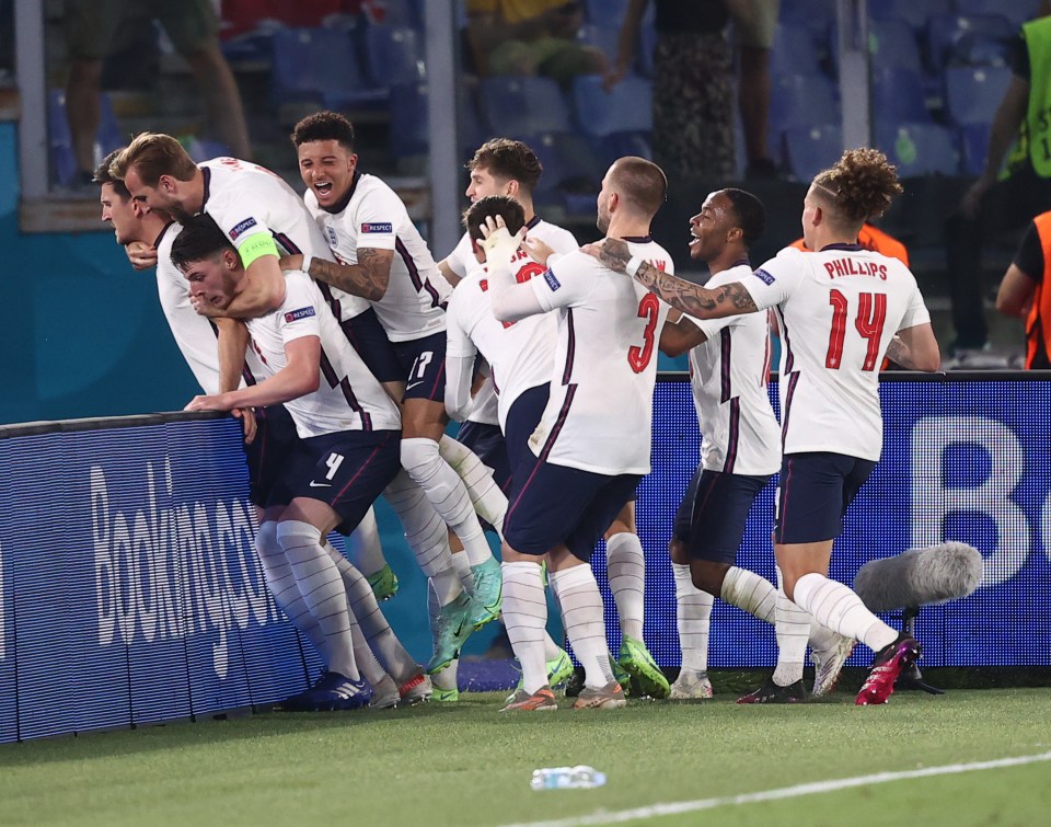England are through to the Euros semi-finals
