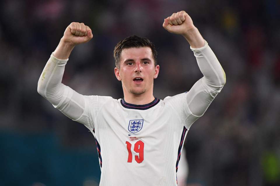 Three Lions ace Mason Mount picked Belle out in the Wembley crowd following England’s historic 2-1 victory over Denmark