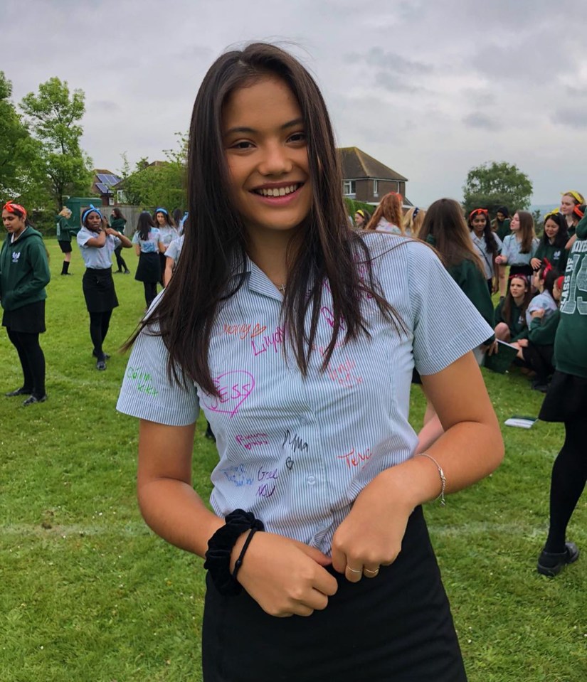She explains 'Dad threw me into every sport you could imagine'