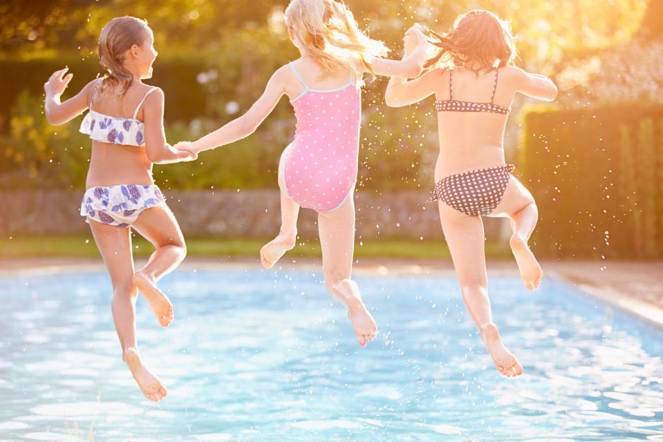 A swim in an outdoor pool is the best way to cool down during the heatwave