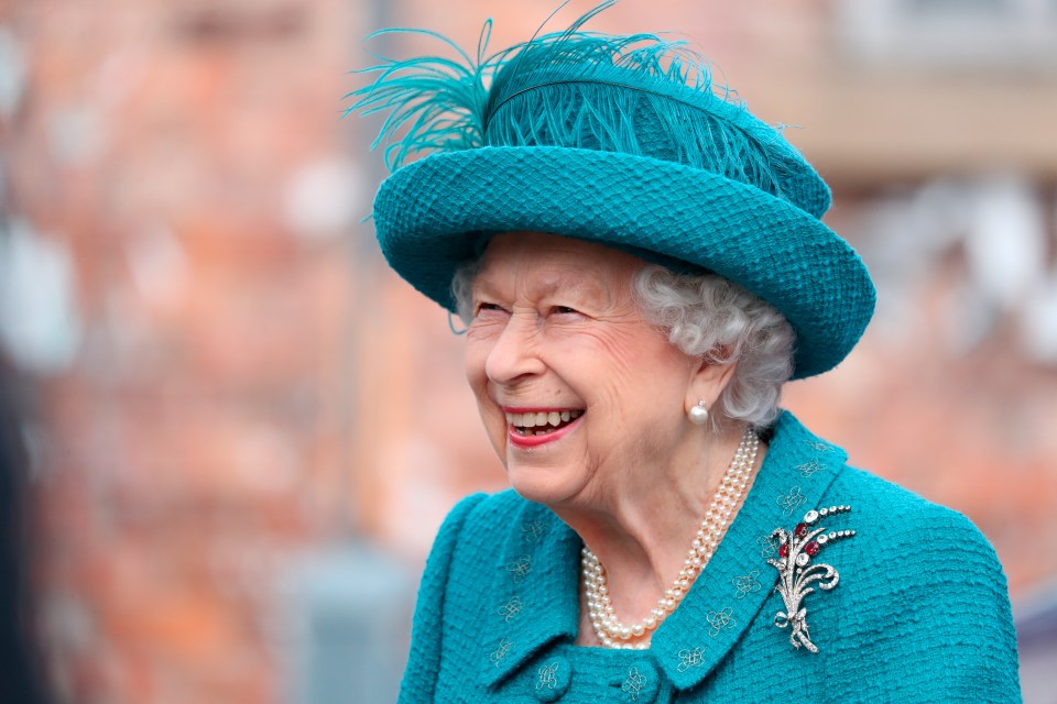 The Queen is on the set of Coronation Street