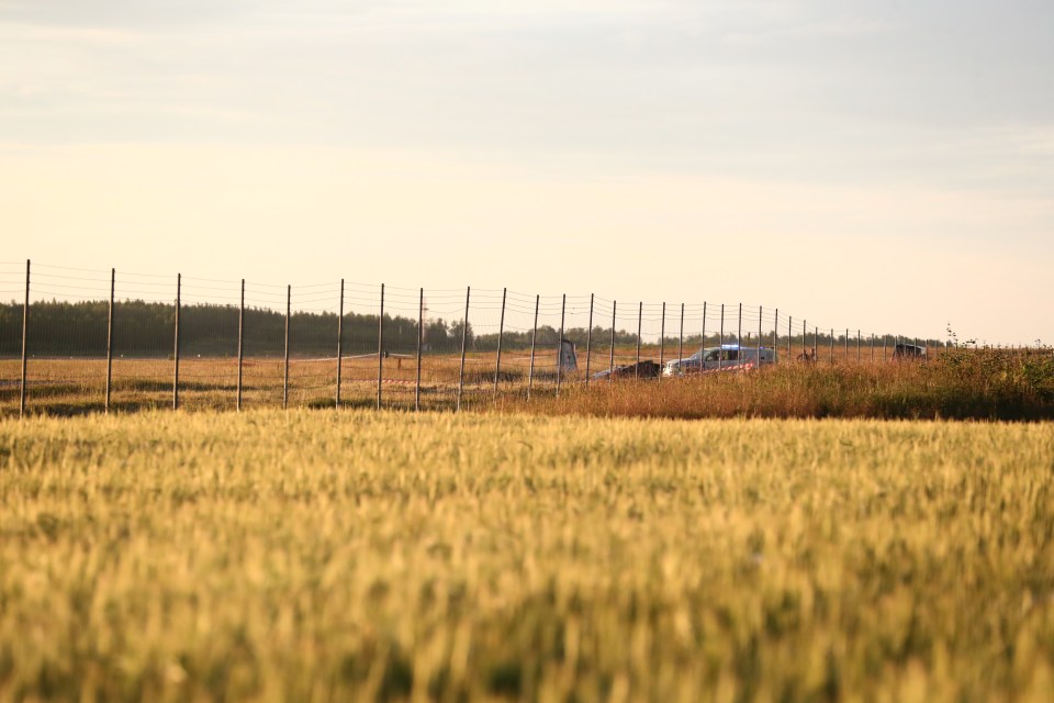 The plane crashed after takeoff at Örebro Airport