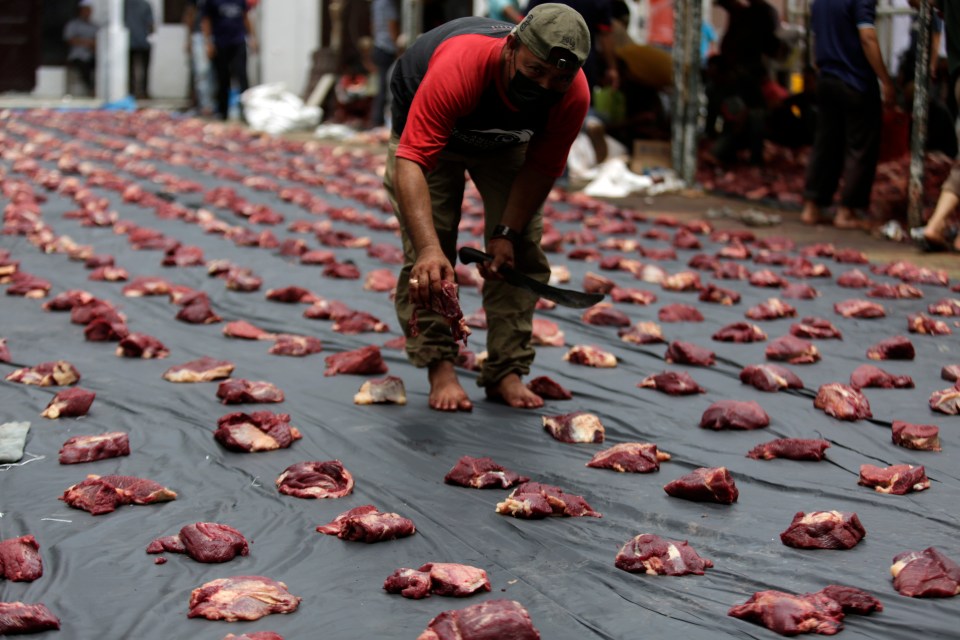 Muslims are celebrating the Festival of Sacrifice