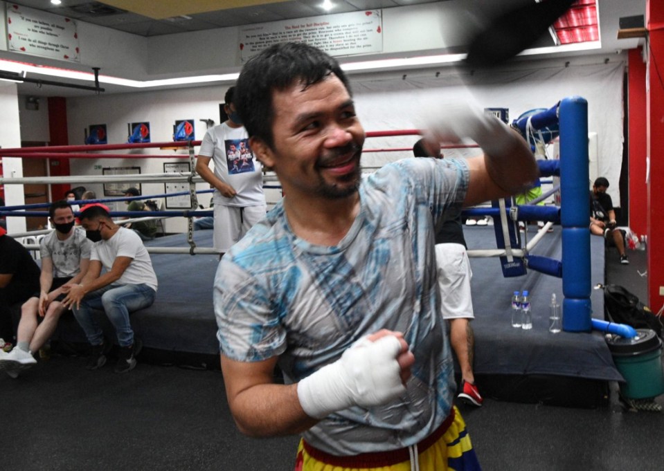 Manny Pacquiao faces a busy training schedule after going almost two years without a fight